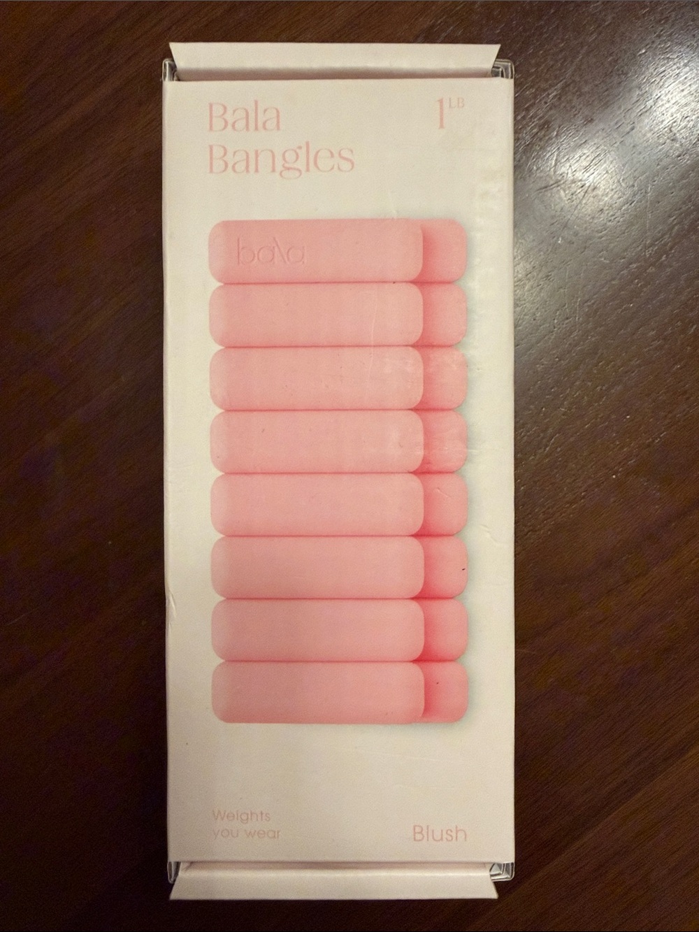 Bala Bangles Wrist Weights - Blush Pink